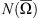 $ N(\overline{\mathrm{\Omega }})$
