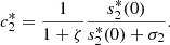 $$ {c}_2^{\mathrm{*}}=\frac{1}{1+\zeta }\frac{{s}_2^{\mathrm{*}}(0)}{{s}_2^{\mathrm{*}}(0)+{\sigma }_2}. $$