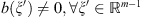 $ b(\xi \mathrm{\prime})\ne 0,\forall \xi \mathrm{\prime}\in {\mathbb{R}}^{m-1}$