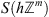 $ S(h{\mathbb{Z}}^m)$