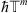 $ \mathrm{\hslash }{\mathbb{T}}^m$