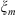 $ {\xi }_m$