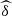 $ \widehat{\delta }$
