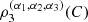 $ {\rho }_3^{({\alpha }_1,{\alpha }_2,{\alpha }_3)}(C)$