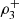 $ {\rho }_3^{+}$