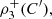 $ {\rho }_3^{+}({C}^{\prime}),$