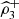 $ {\widehat{\rho }}_3^{+}$