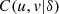 $ C(u,v|\delta )$