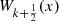 $ {W}_{k+\frac{1}{2}}(x)$