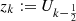 $ {z}_k\mathbf{:=} {U}_{k-\frac{1}{2}}$