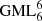 $ {\mathrm{GML}}_6^6$