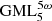 $ \mathrm{GM}{\mathrm{L}}_5^{5\omega }$
