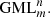 $ {\mathrm{GML}}_m^n.$