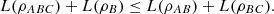 $$ L({\rho }_{{ABC}})+L({\rho }_B)\le L({\rho }_{{AB}})+L({\rho }_{{BC}}). $$