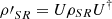 $ {{\rho \prime}}_{{SR}}=U{\rho }_{{SR}}{U}^{\dagger }$