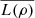 $ \overline{L(\rho )}$